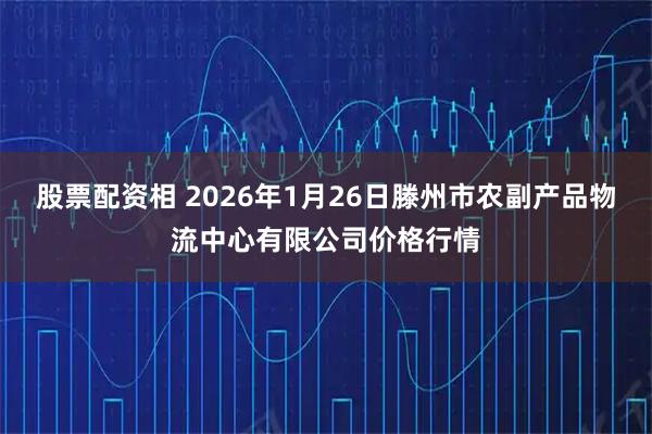 股票配资相 2026年1月26日滕州市农副产品物流中心有限公司价格行情