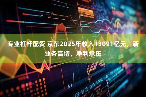 专业杠杆配资 京东2025年收入13091亿元，新业务高增，净利承压